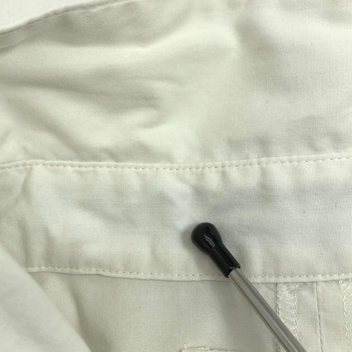 その他 コットン ハーフスリーブ ストライプシャツ