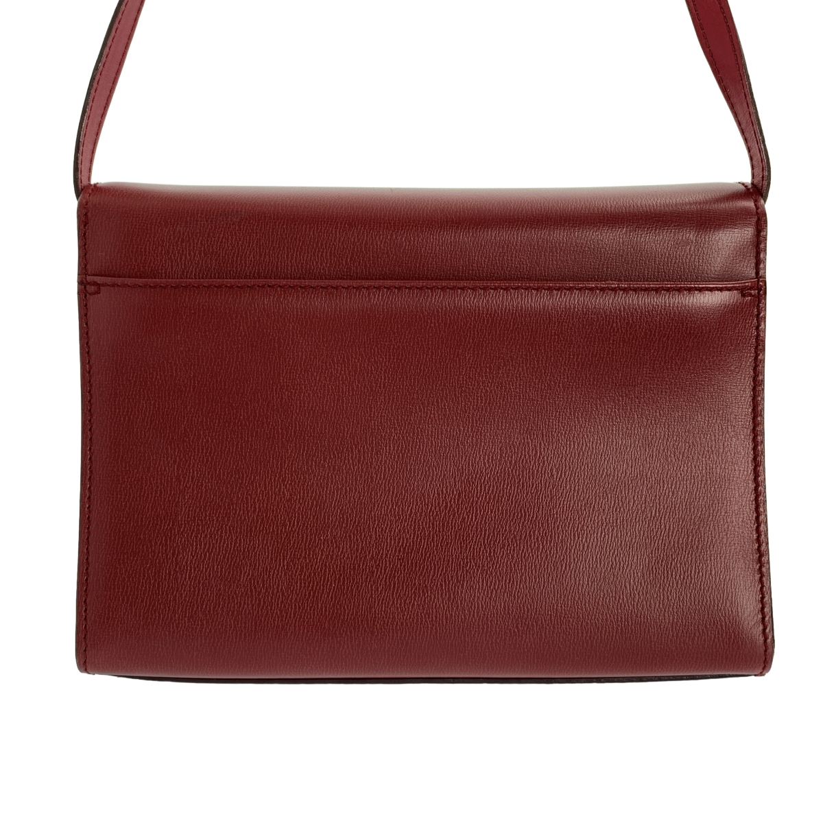 FERRAGAMO / フェラガモ レザー フラップ ショルダーバッグ