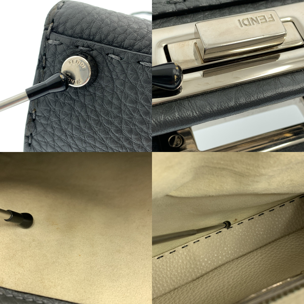 FENDI / フェンディ PEEKABOO セレリア ピーカブー レギュラー 2way ハンドバッグ