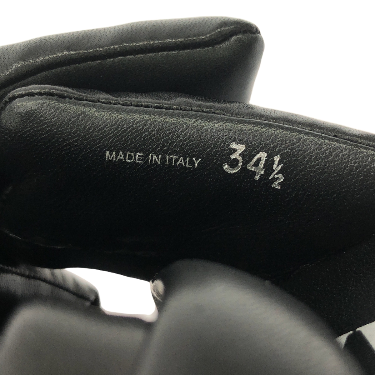 PRADA / プラダ Soft padded nappa leather wedge sandals / 1XZ758 ソフトパデッドナッパ レザー サンダル