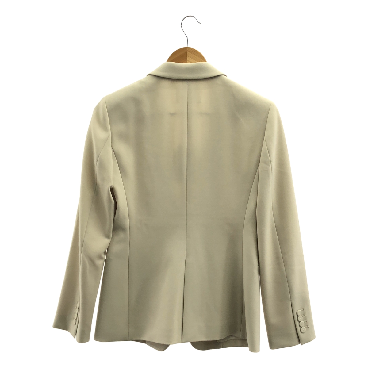 BEIGE， / ベイジ VILLAZ / セットアップ シングルブレスト ジャケット 総裏地 / 異素材 切替 スラックス パンツ