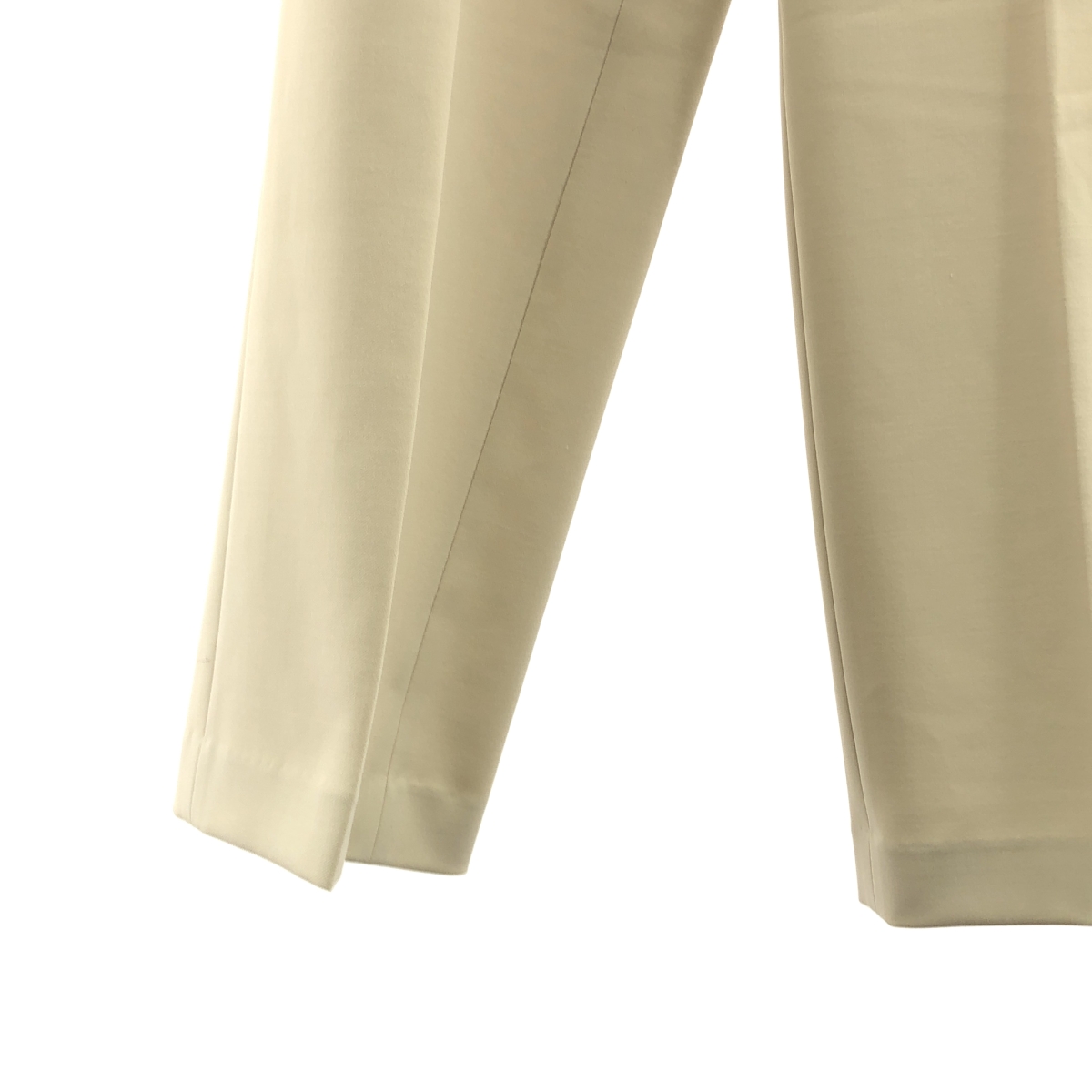 BEIGE， / ベイジ VILLAZ / セットアップ シングルブレスト ジャケット 総裏地 / 異素材 切替 スラックス パンツ