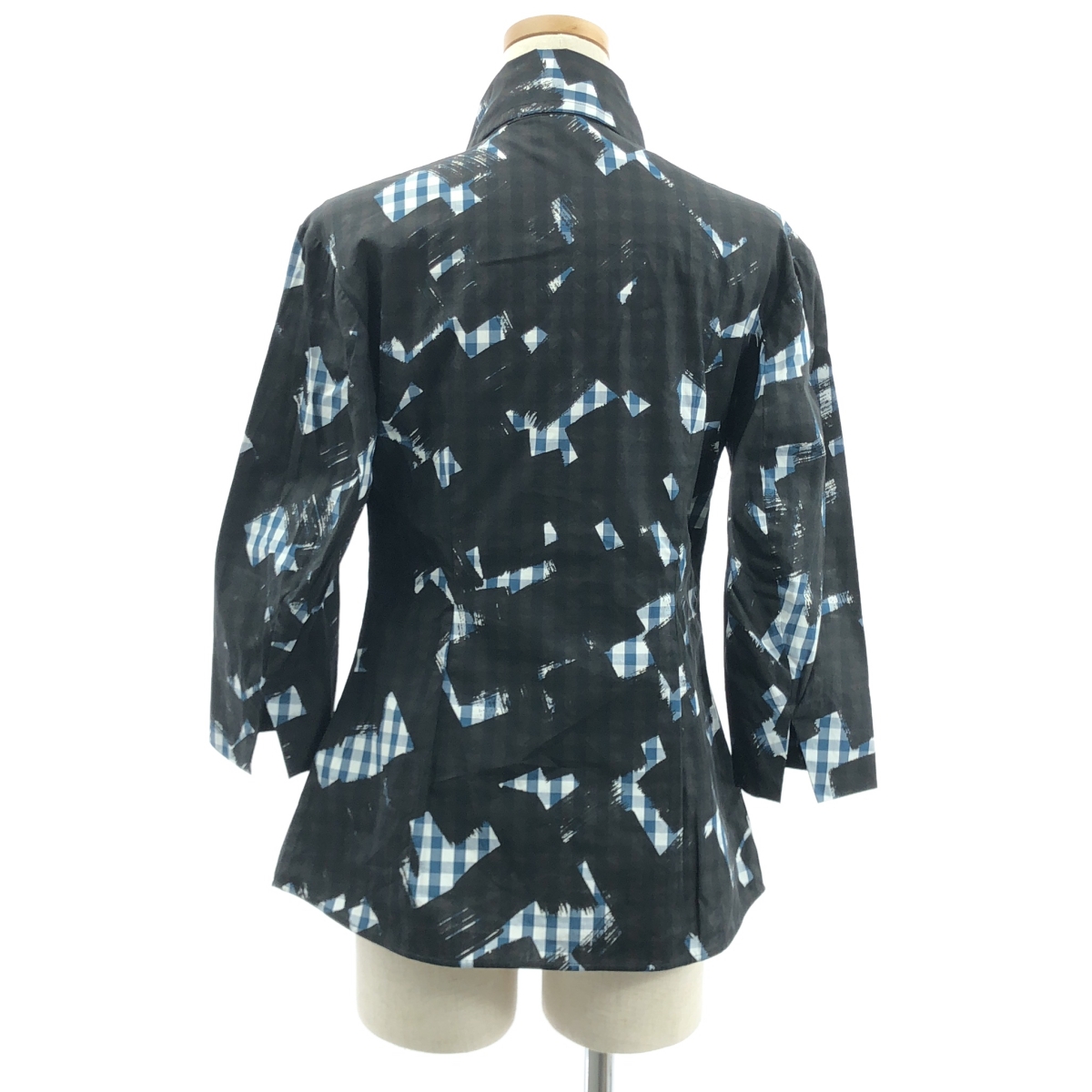 VIVIENNE WESTWOOD RED LABEL / ヴィヴィアンウエストウッドレッドレーベル Plaid Love Shirt チェック オーバープリント ラブシャツ