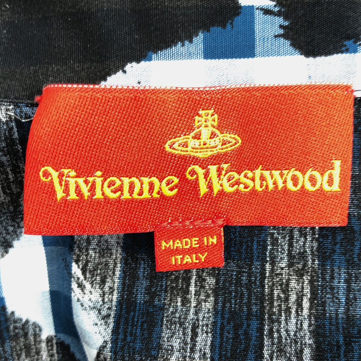 VIVIENNE WESTWOOD RED LABEL / ヴィヴィアンウエストウッドレッドレーベル Plaid Love Shirt チェック オーバープリント ラブシャツ