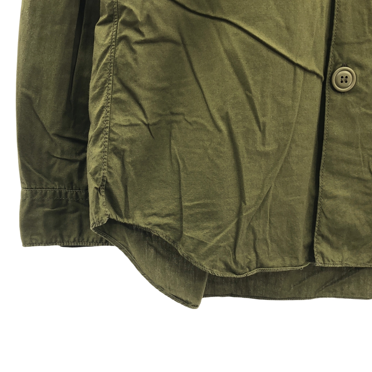 BLACK COMME des GARCONS / ブラックコムデギャルソン ビッグボタン レギュラーカラーシャツ