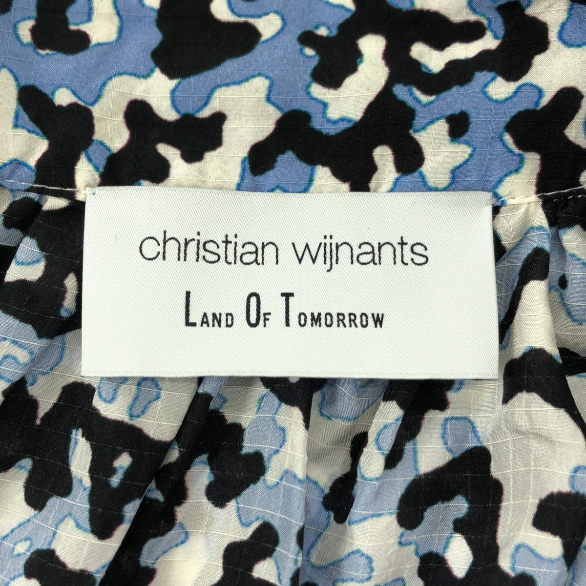 Christian Wijnants / クリスチャンワイナンツ TOMORROWLAND シルク フラワープリント スキッパー ブラウス