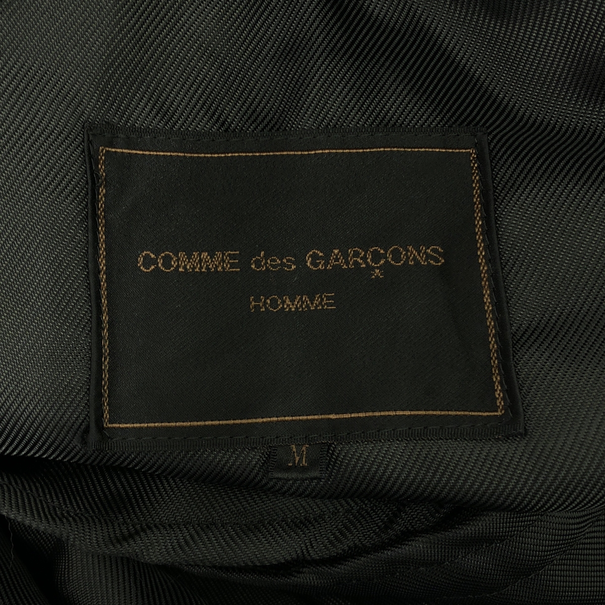 COMME des GARCONS HOMME / コムデギャルソンオム 90s 田中オム ツイルナイロン チェスターコート