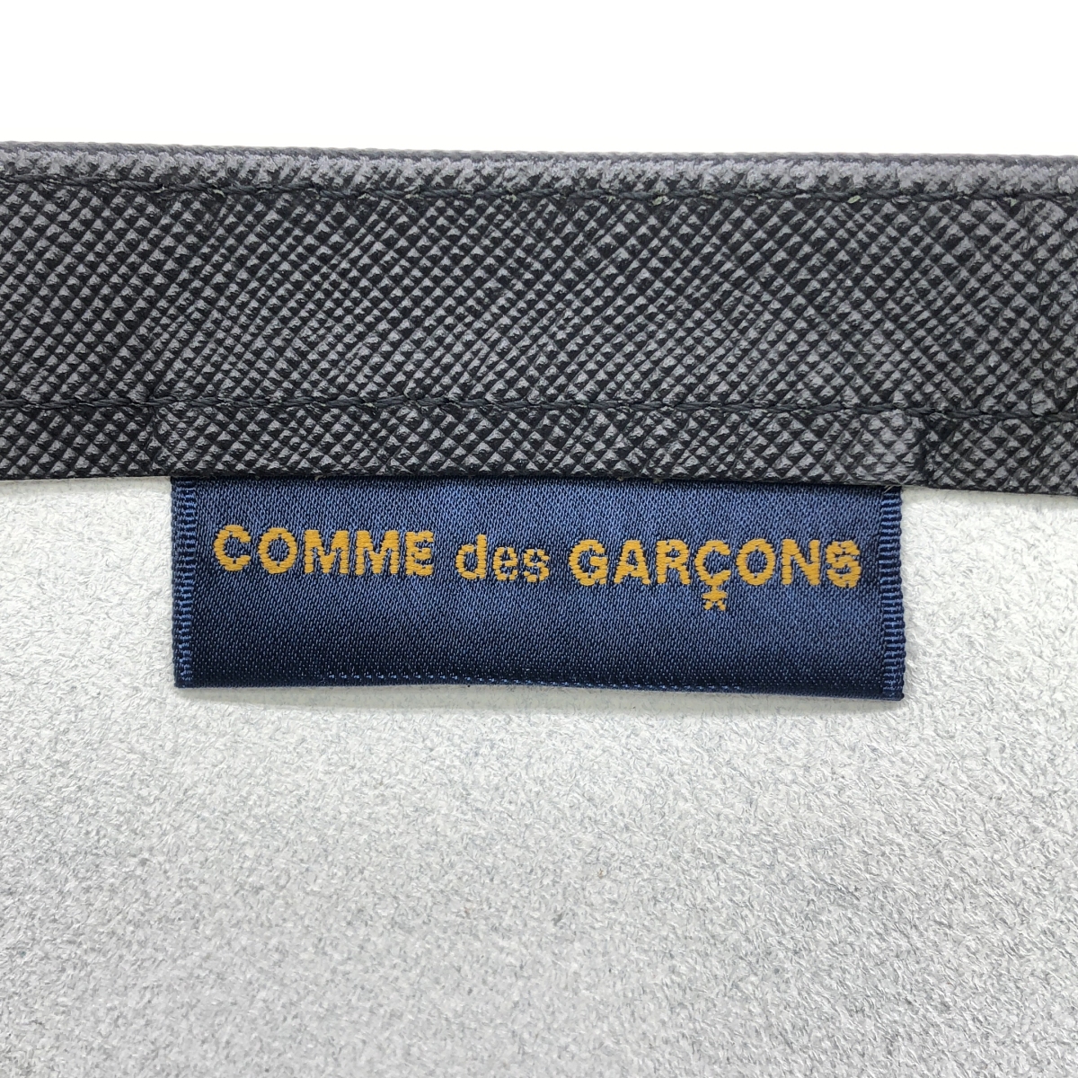 COMME des GARCONS / コムデギャルソン 牛革 カウレザー ロゴ ハンド トートバッグ