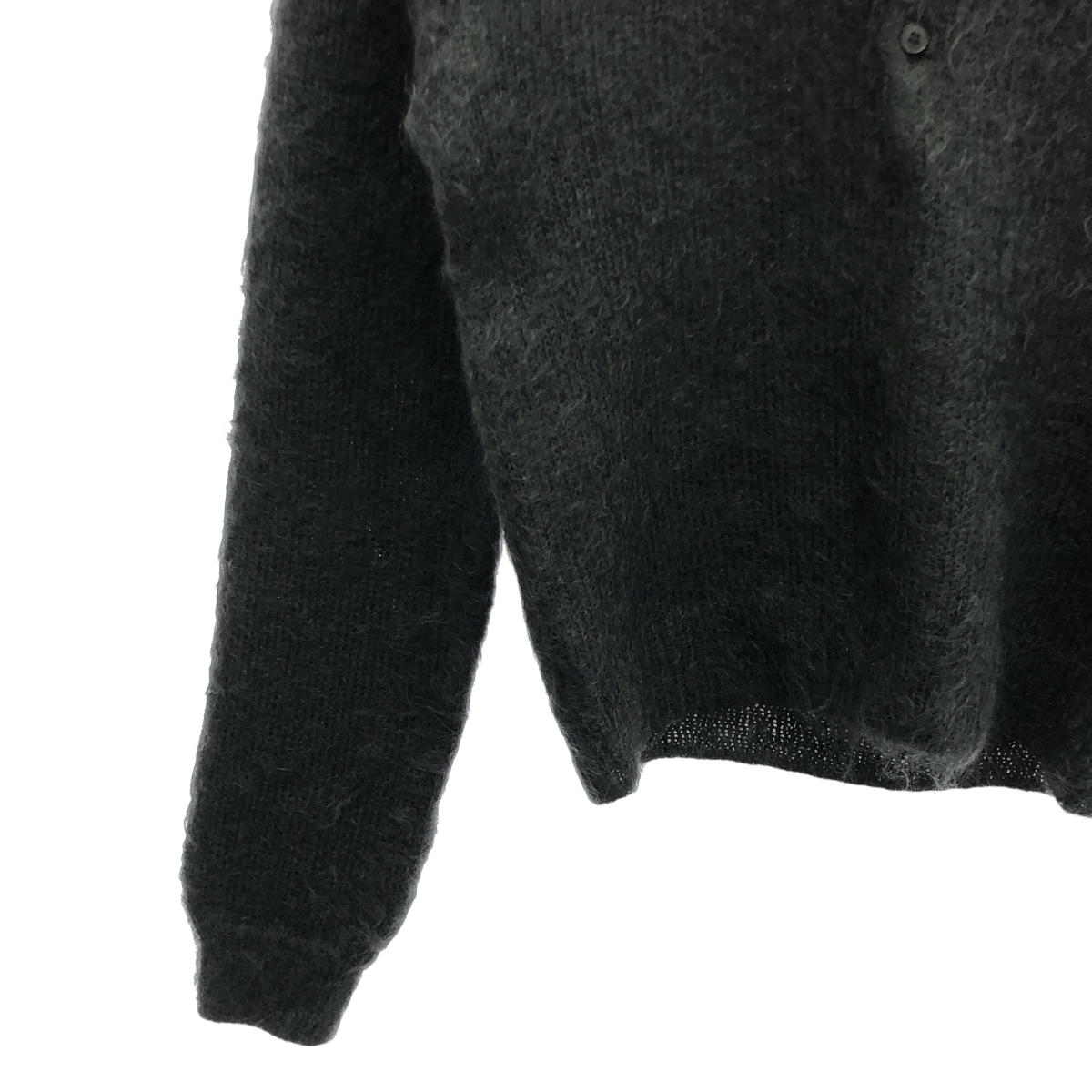 AURALEE / オーラリー BRUSHED SUPER KID MOHAIR KNIT SHORT POLO ブラッシュド スーパーキッド モヘヤニット ショート ポロシャツ