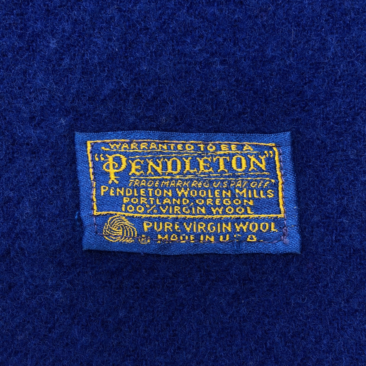 PENDLETON / ペンドルトン ウール ロゴ 大判 ブランケット ストール