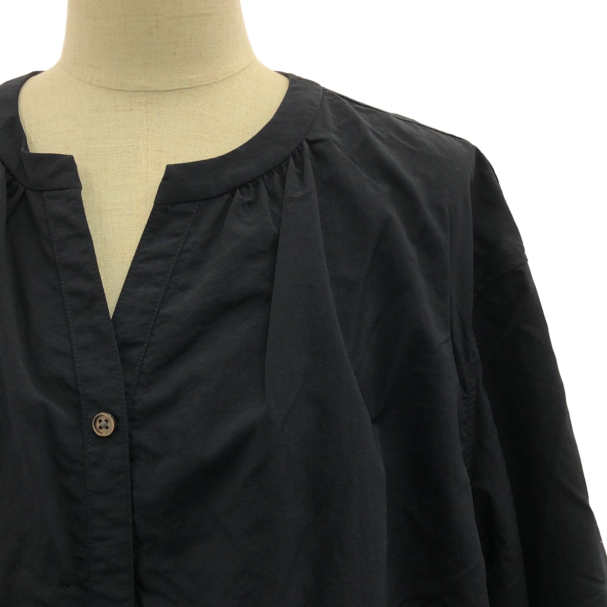 その他 ドローストリング ギャザー ボリューム ポケット付き ワンピース