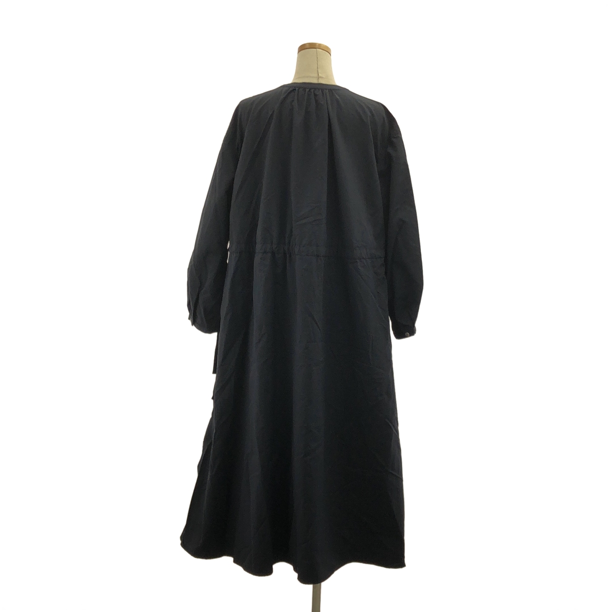 その他 ドローストリング ギャザー ボリューム ポケット付き ワンピース