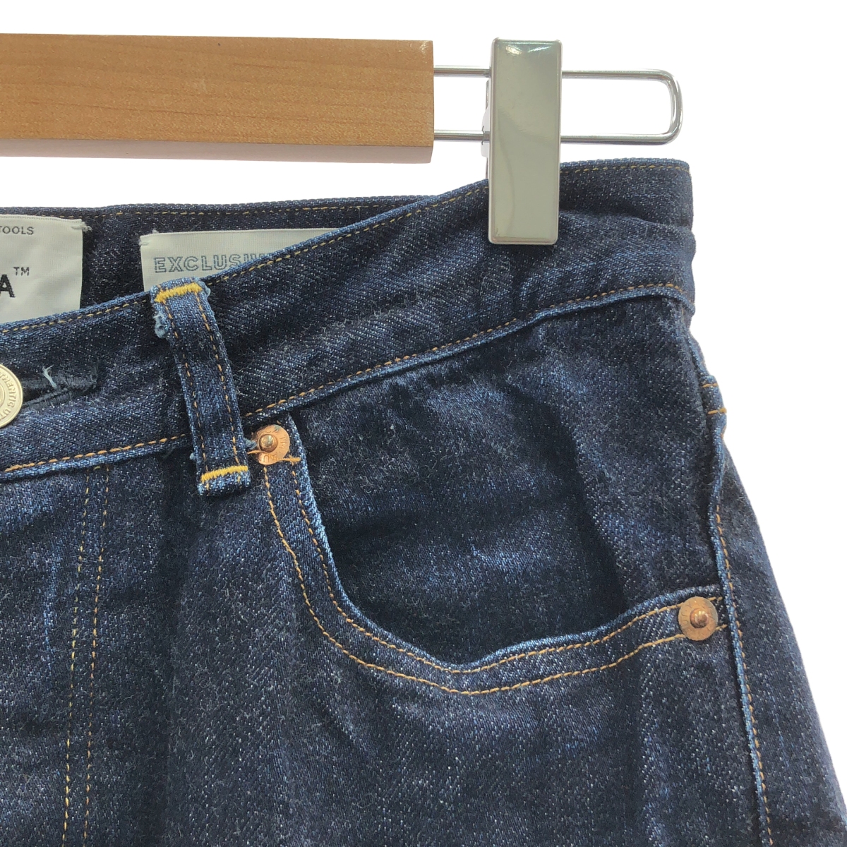 YAECA / ヤエカ 4-13W Denim Pants Straight デニム パンツ