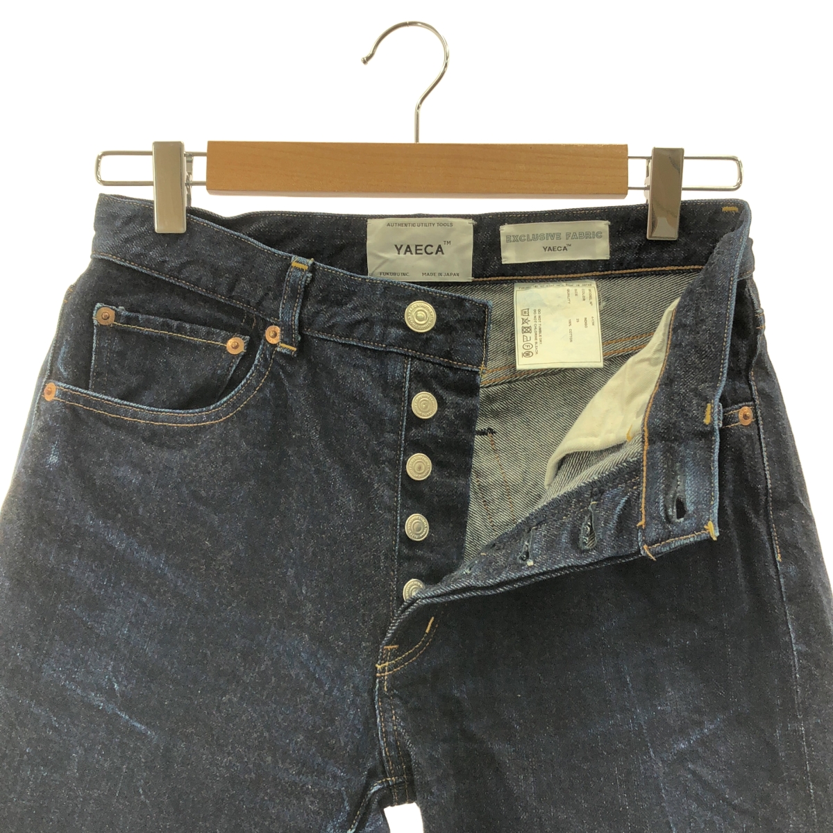 YAECA / ヤエカ 4-13W Denim Pants Straight デニム パンツ