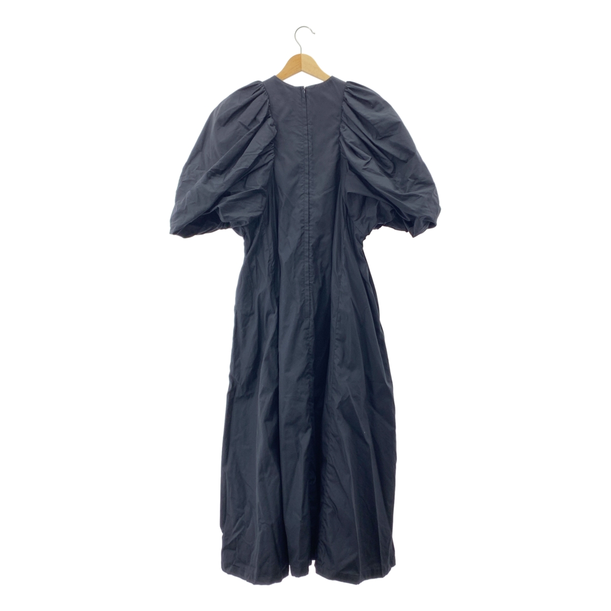 noir kei ninomiya / ノワールケイニノミヤ パフショルダー コットン ブロードワンピース