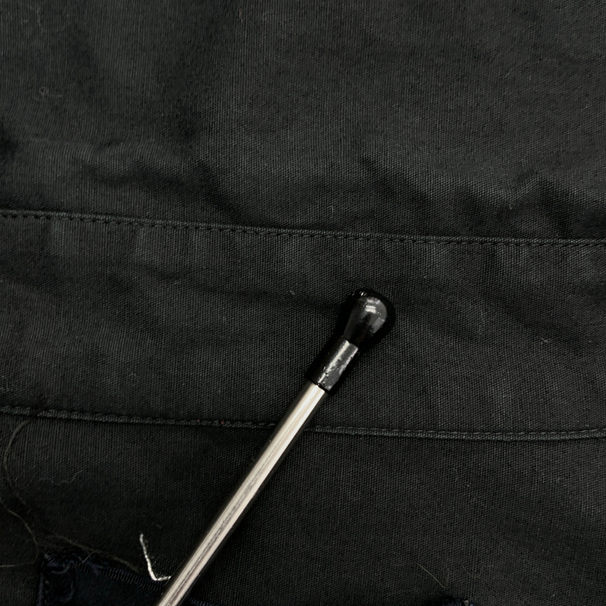 tricot COMME des GARCONS / トリココムデギャルソン ラウンドカラー ギャザー シャツ ブラウス