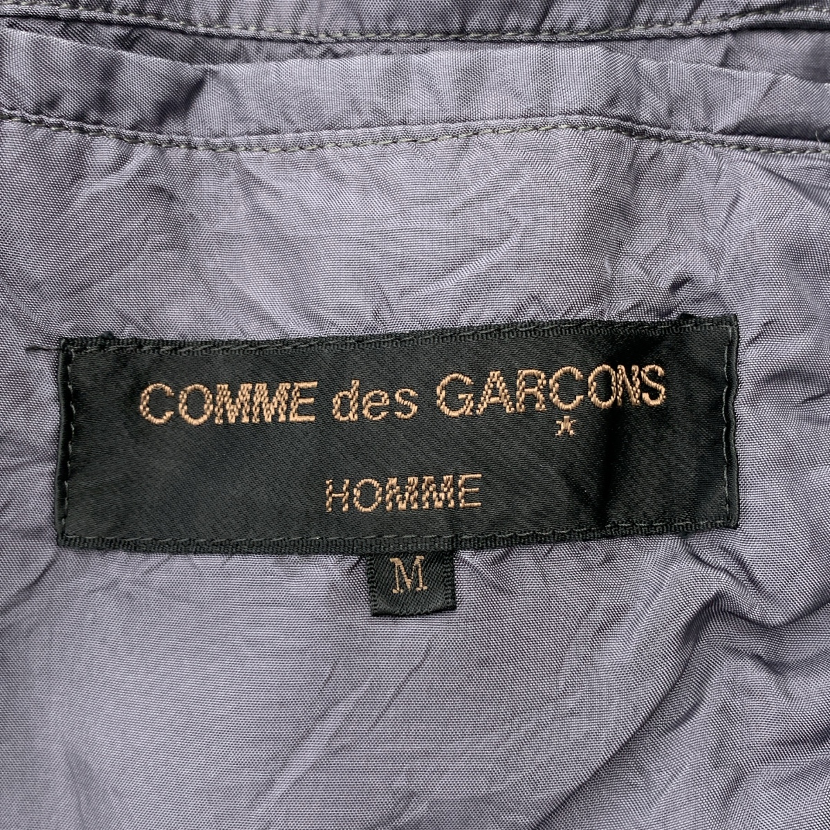 COMME des GARCONS HOMME / コムデギャルソンオム ウール縮絨 チェック ピーコート