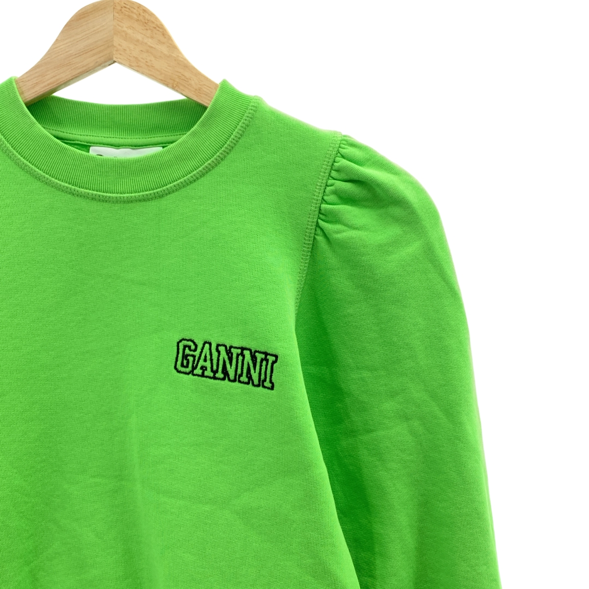 Ganni / ガニー ロゴ スウェット プルオーバー トレーナー