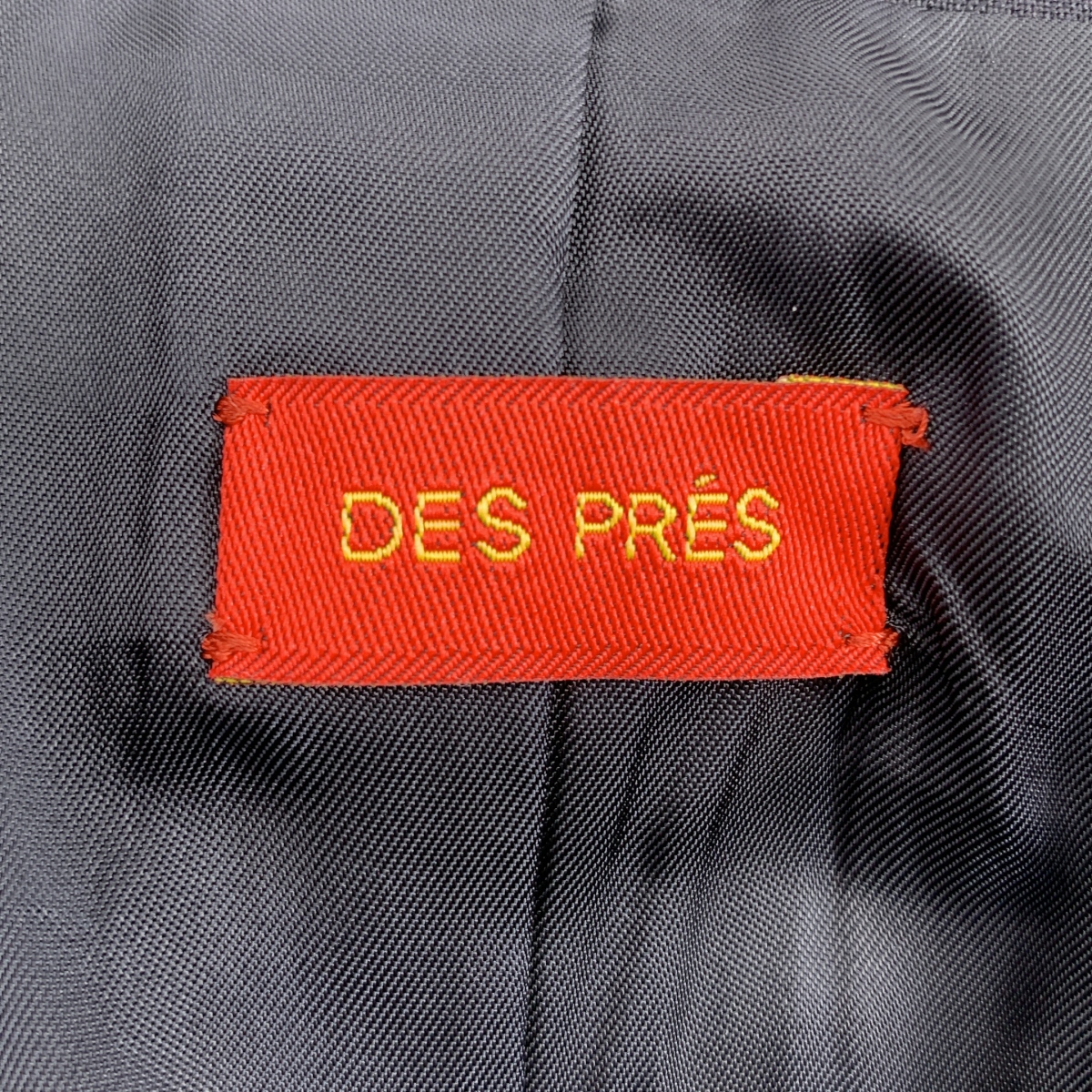 DES PRES / デプレ ウーステッドウール トロピカル ロングジャケット