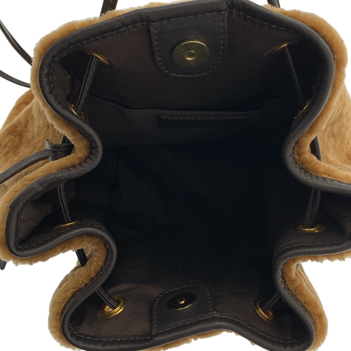 MARCO MASI / マルコマージ ファー 巾着 ショルダーバッグ