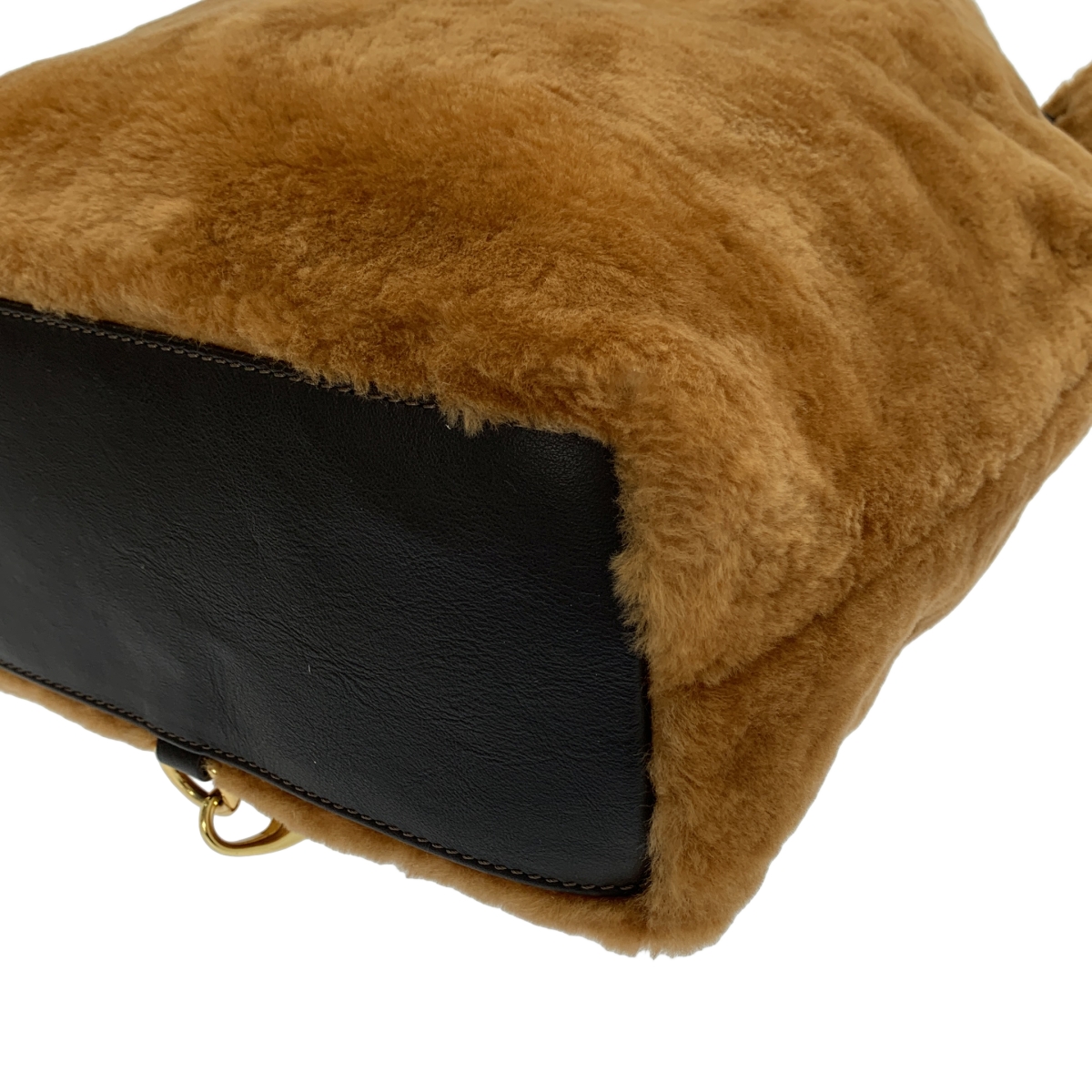 MARCO MASI / マルコマージ ファー 巾着 ショルダーバッグ