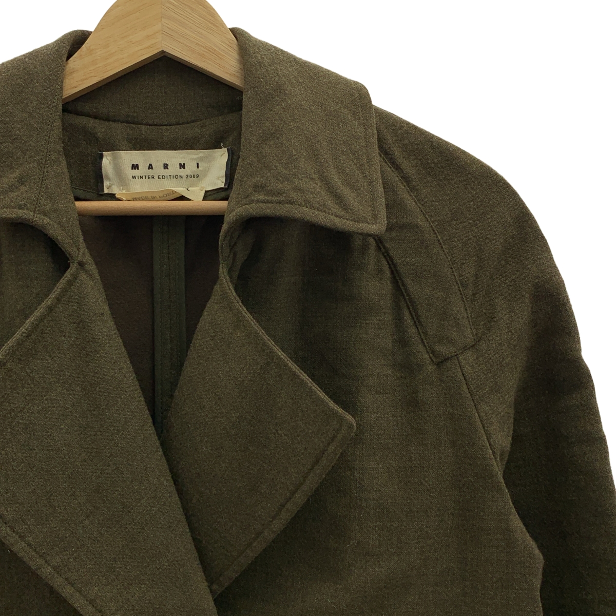 MARNI / マルニ コットン ウール チェスターコート