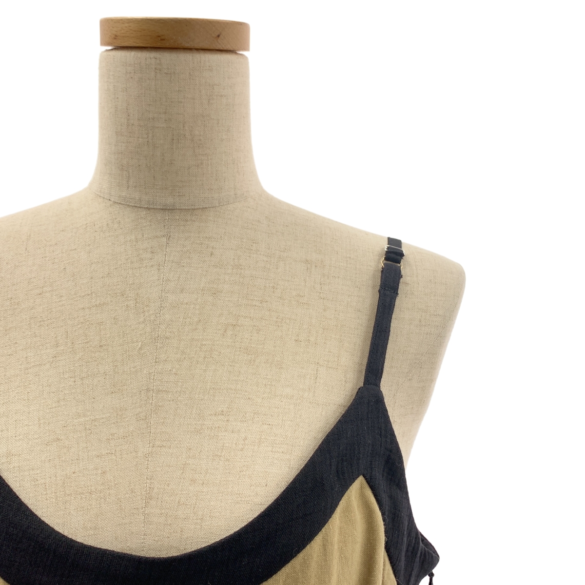 JW Anderson / ジェイダブルアンダーソン リネン バイカラー ロングワンピース