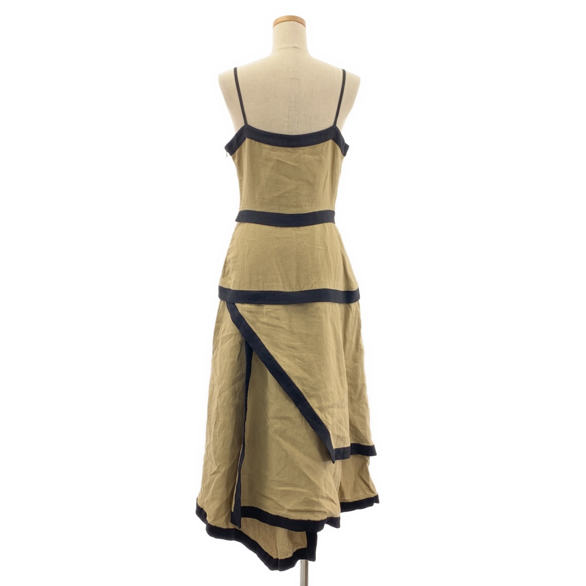 JW Anderson / ジェイダブルアンダーソン リネン バイカラー ロングワンピース