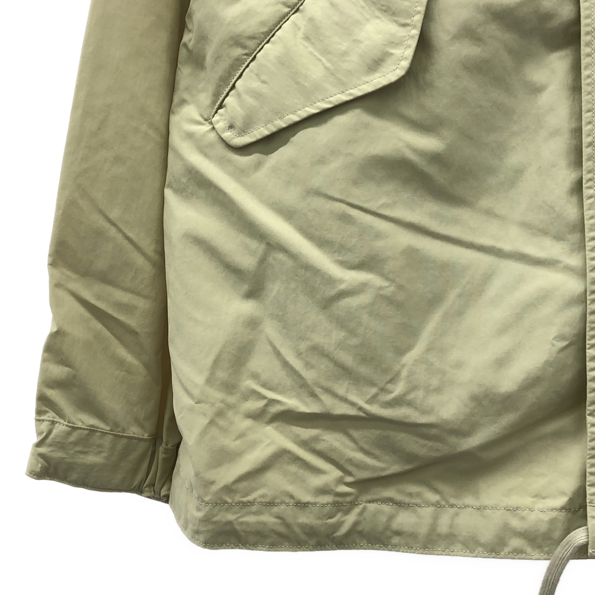 LENO / リノ SHORT HOODED COAT ナイロン ジップ ジャケット