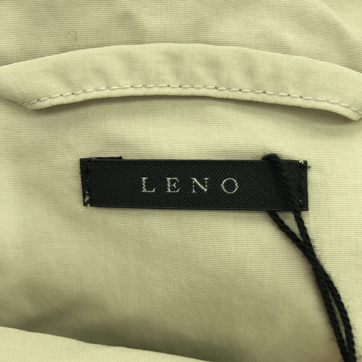 LENO / リノ SHORT HOODED COAT ナイロン ジップ ジャケット