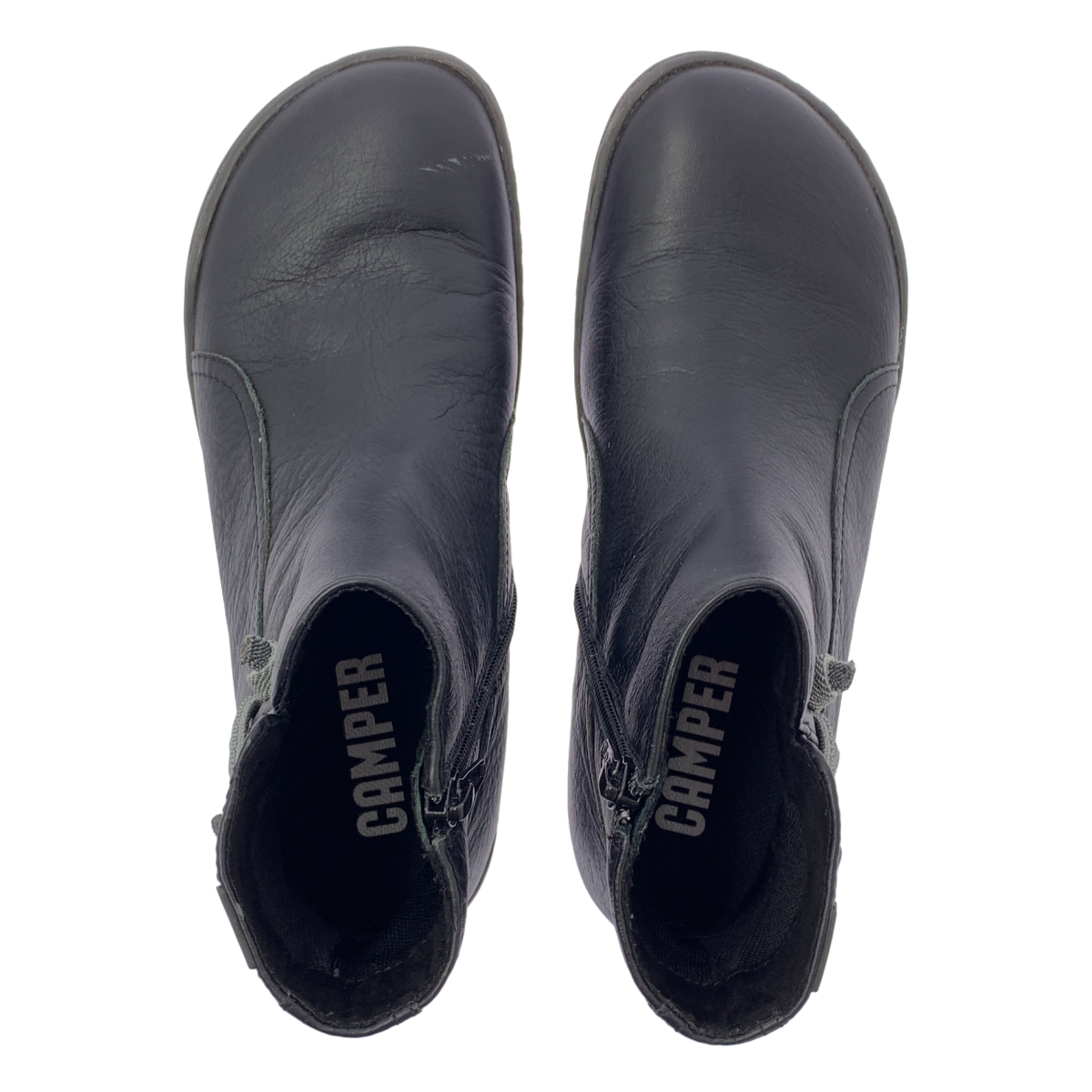 CAMPER / カンペール peu cami サイドジップ ショート ブーツ