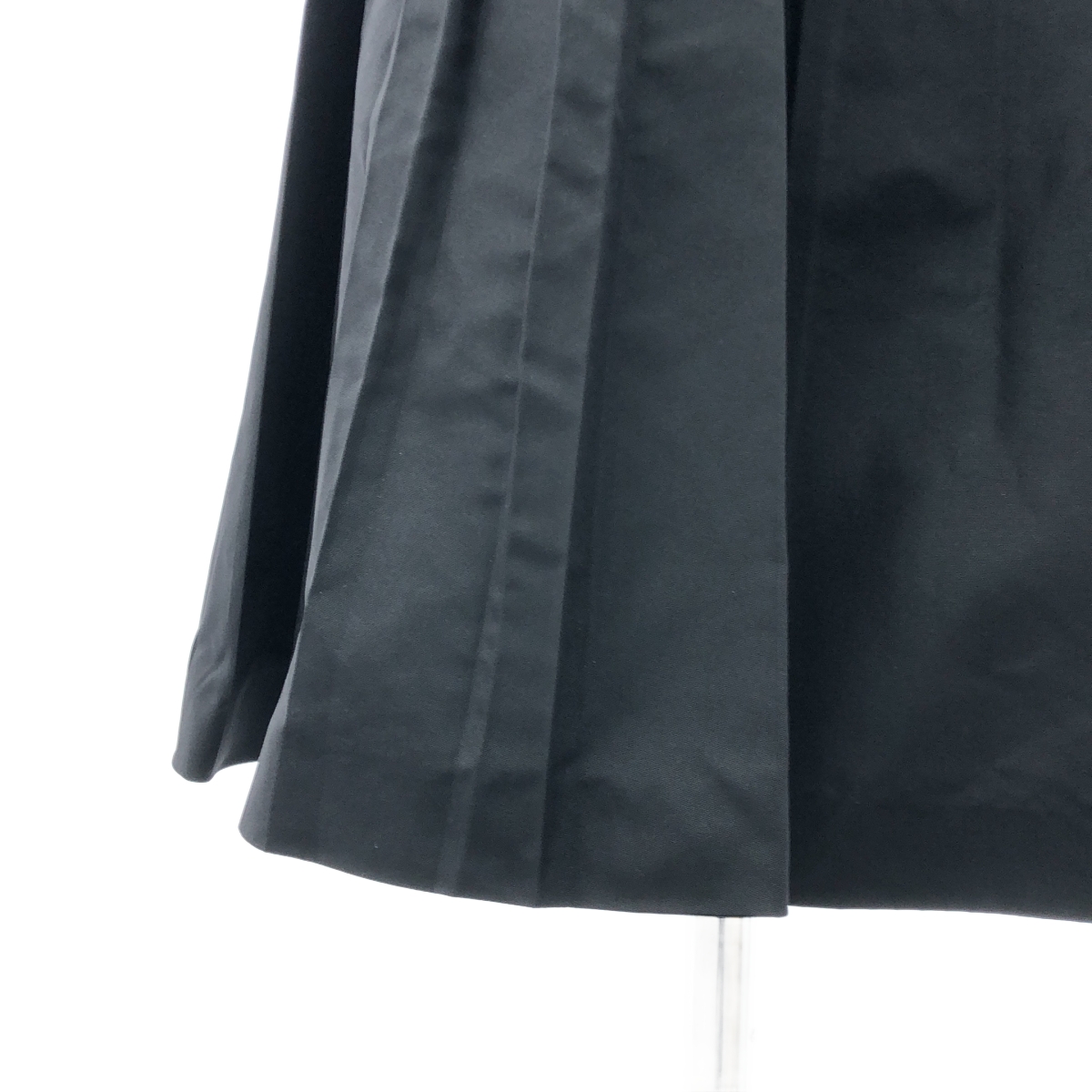 PRADA / プラダ サイドポケット タック フレア ロングスカート