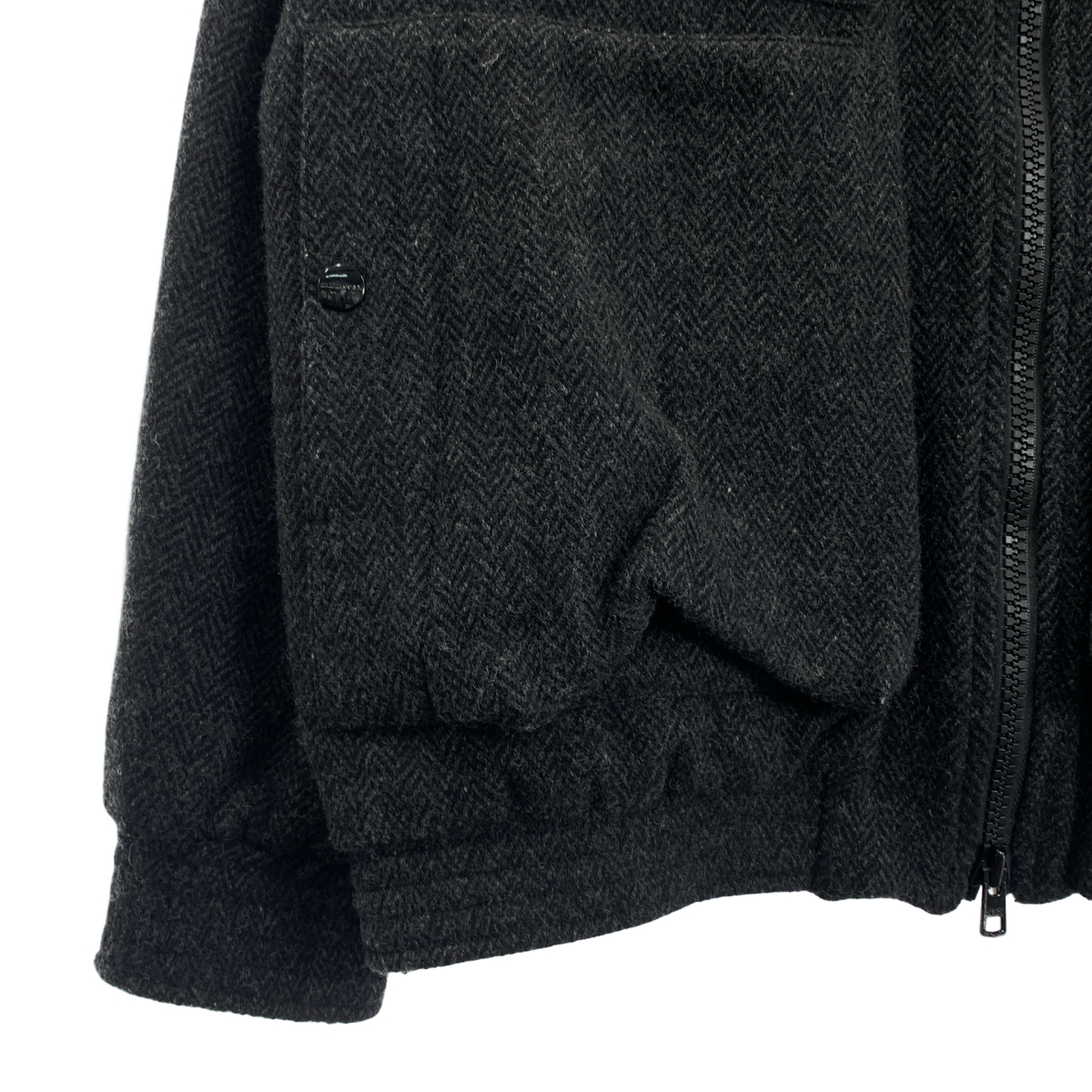 SASSAFRAS / ササフラス ARMOR JACKET ウール ヘリンボーン アーマージャケット