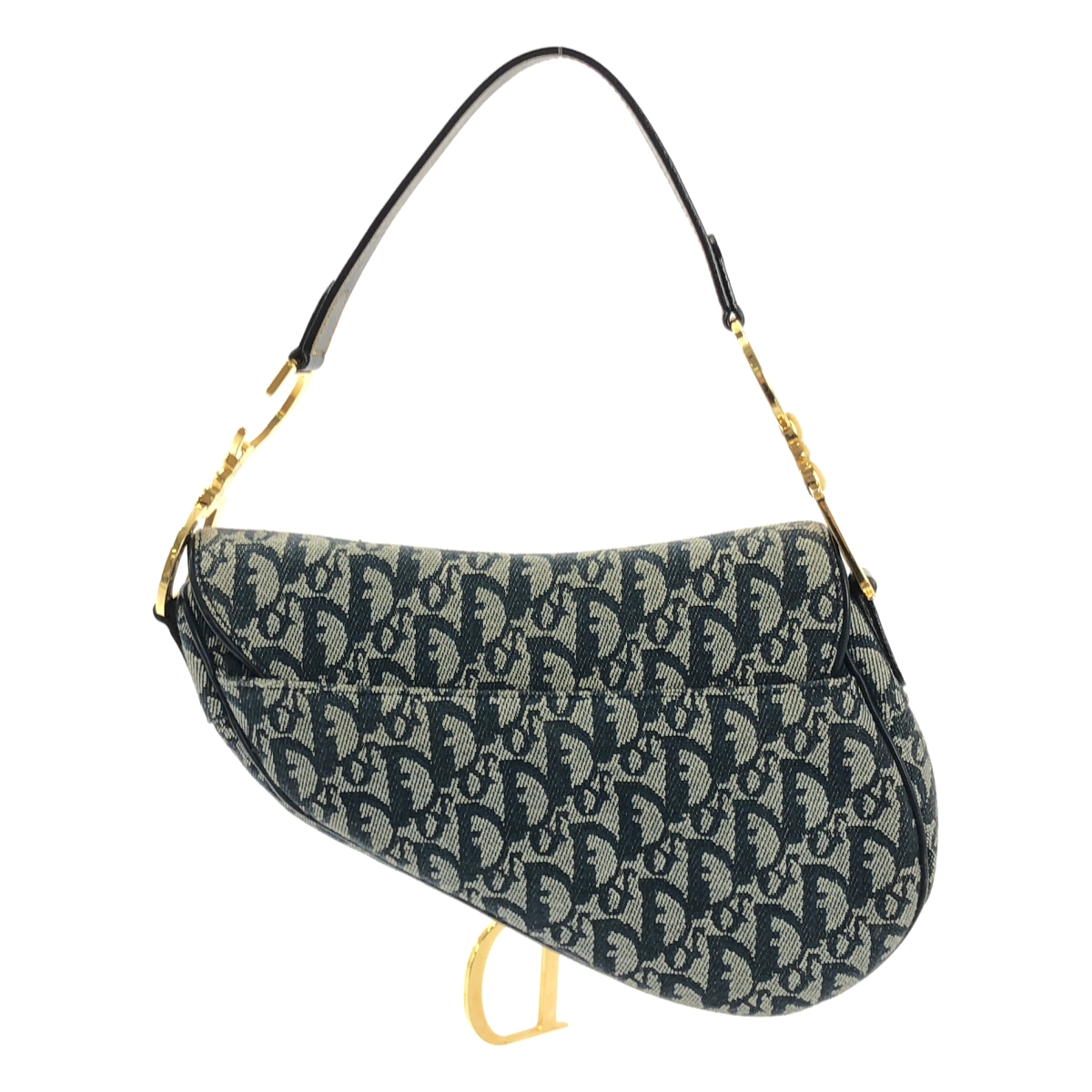 Christian Dior / クリスチャンディオール Saddle オブリーク ジャガード ミニ サドルバッグ