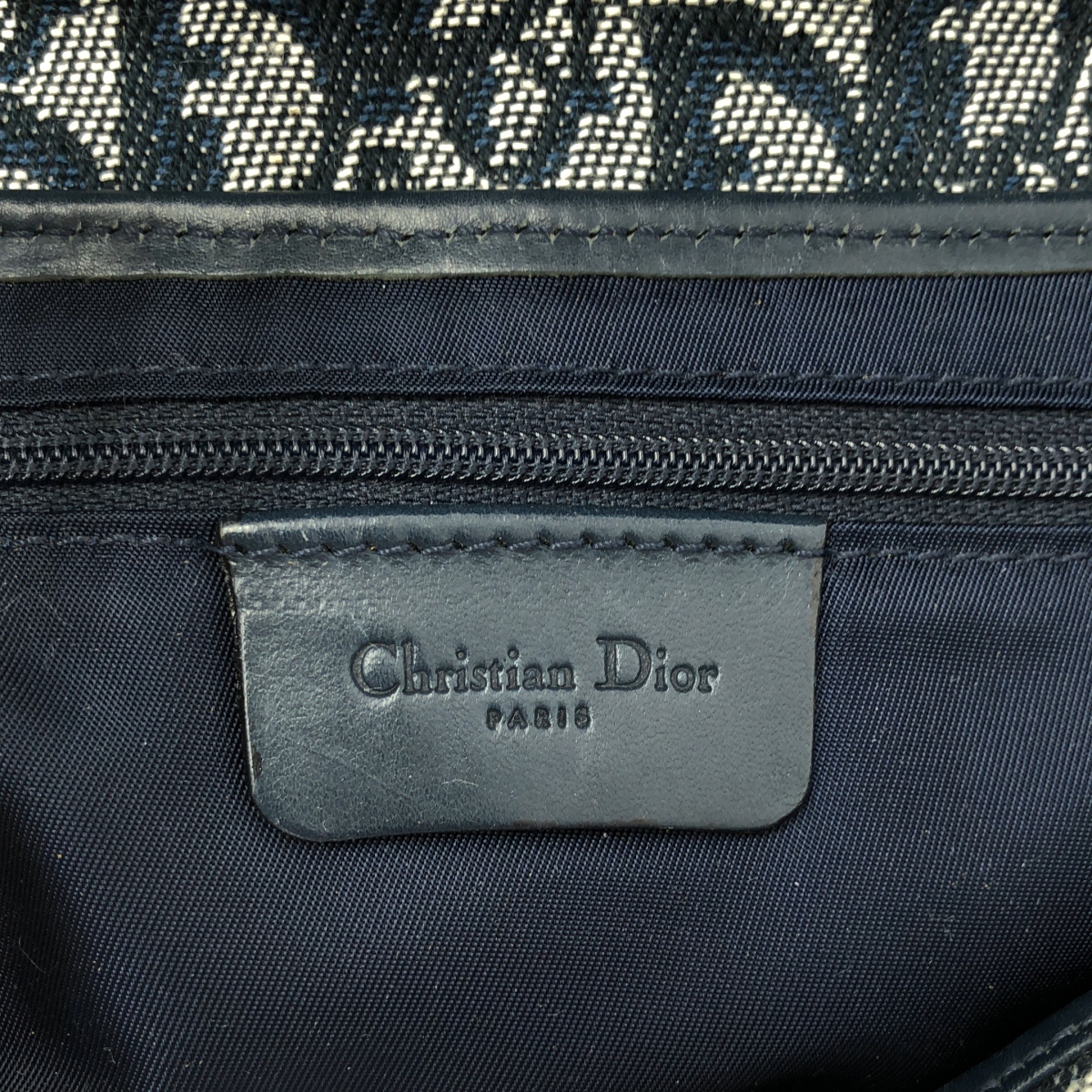 Christian Dior / クリスチャンディオール Saddle オブリーク ジャガード ミニ サドルバッグ