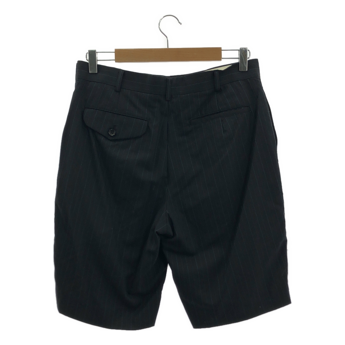 COMME des GARCONS HOMME PLUS / コムデギャルソンオムプリュス ピンストライプ フリル装飾 ショートパンツ ショーツ