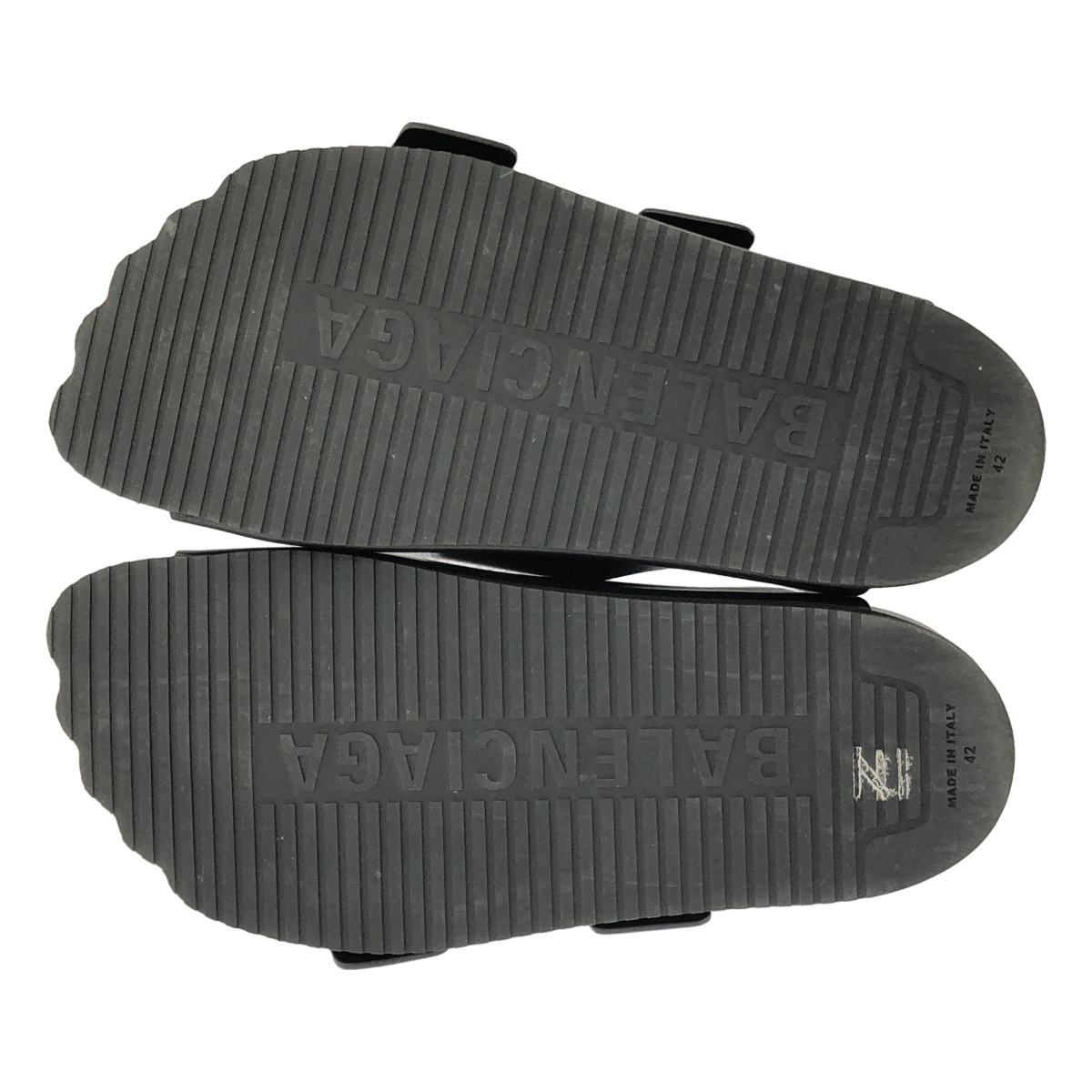 BALENCIAGA / バレンシアガ Sunday / サンデー レザー ストラップ サンダル