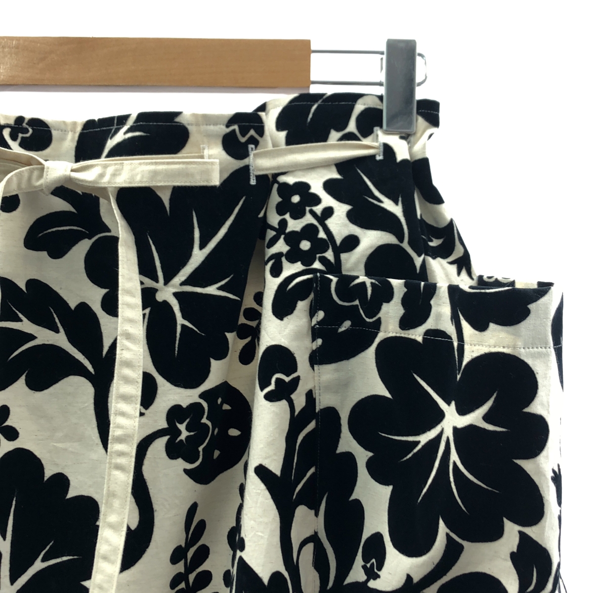 R & D.M.Co- / オールドマンズテーラー FLOCKY BIG WILD BERRY STRING SKIRT フロッキー ビッグ ワイルドベリー ストリング スカート