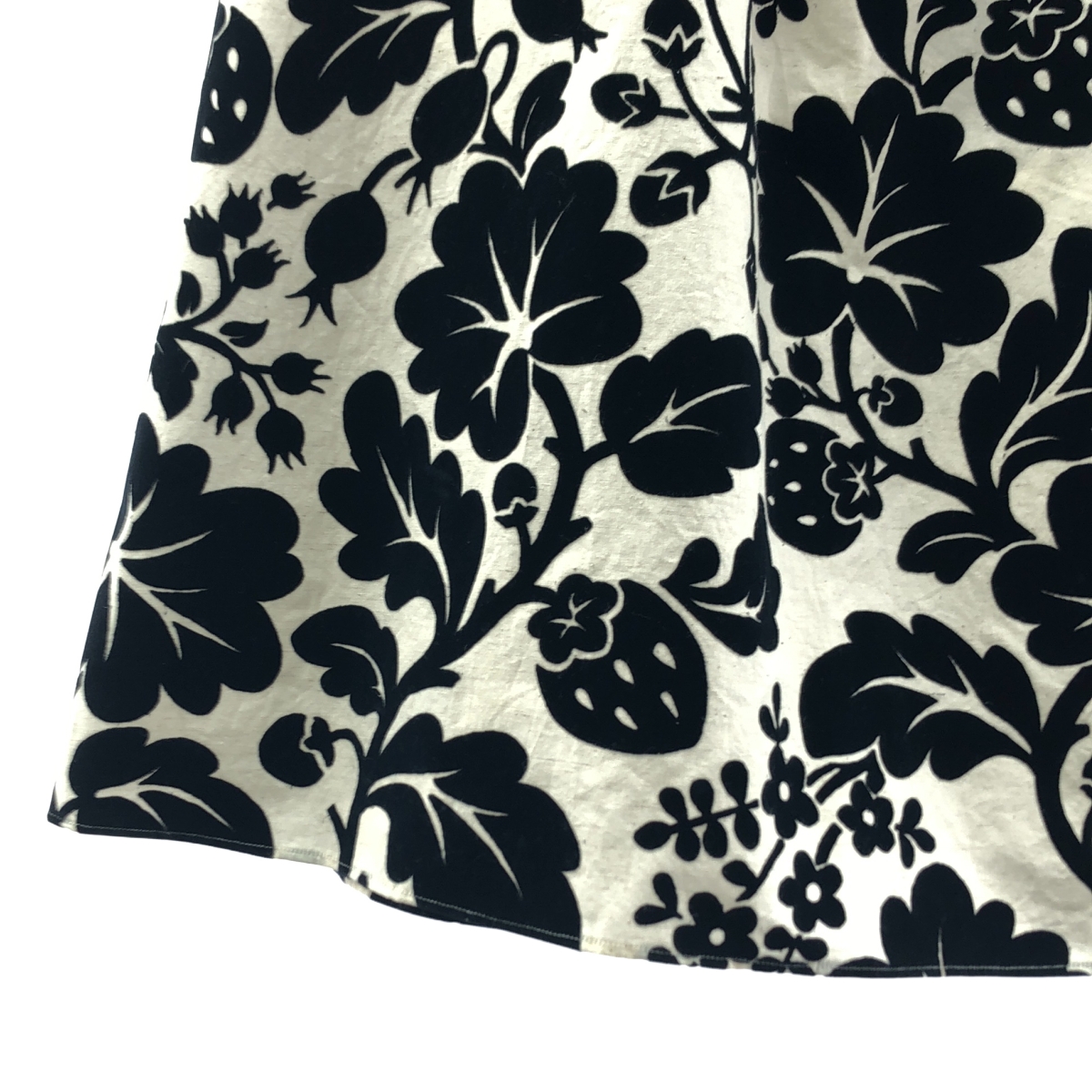 R & D.M.Co- / オールドマンズテーラー FLOCKY BIG WILD BERRY STRING SKIRT フロッキー ビッグ ワイルドベリー ストリング スカート