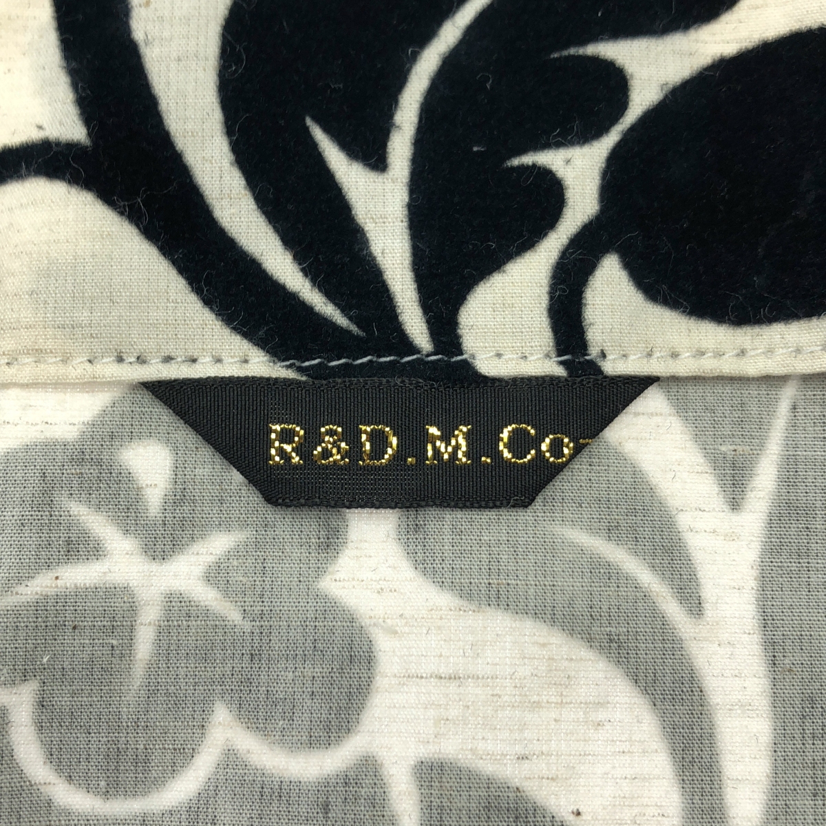 R & D.M.Co- / オールドマンズテーラー FLOCKY BIG WILD BERRY STRING SKIRT フロッキー ビッグ ワイルドベリー ストリング スカート