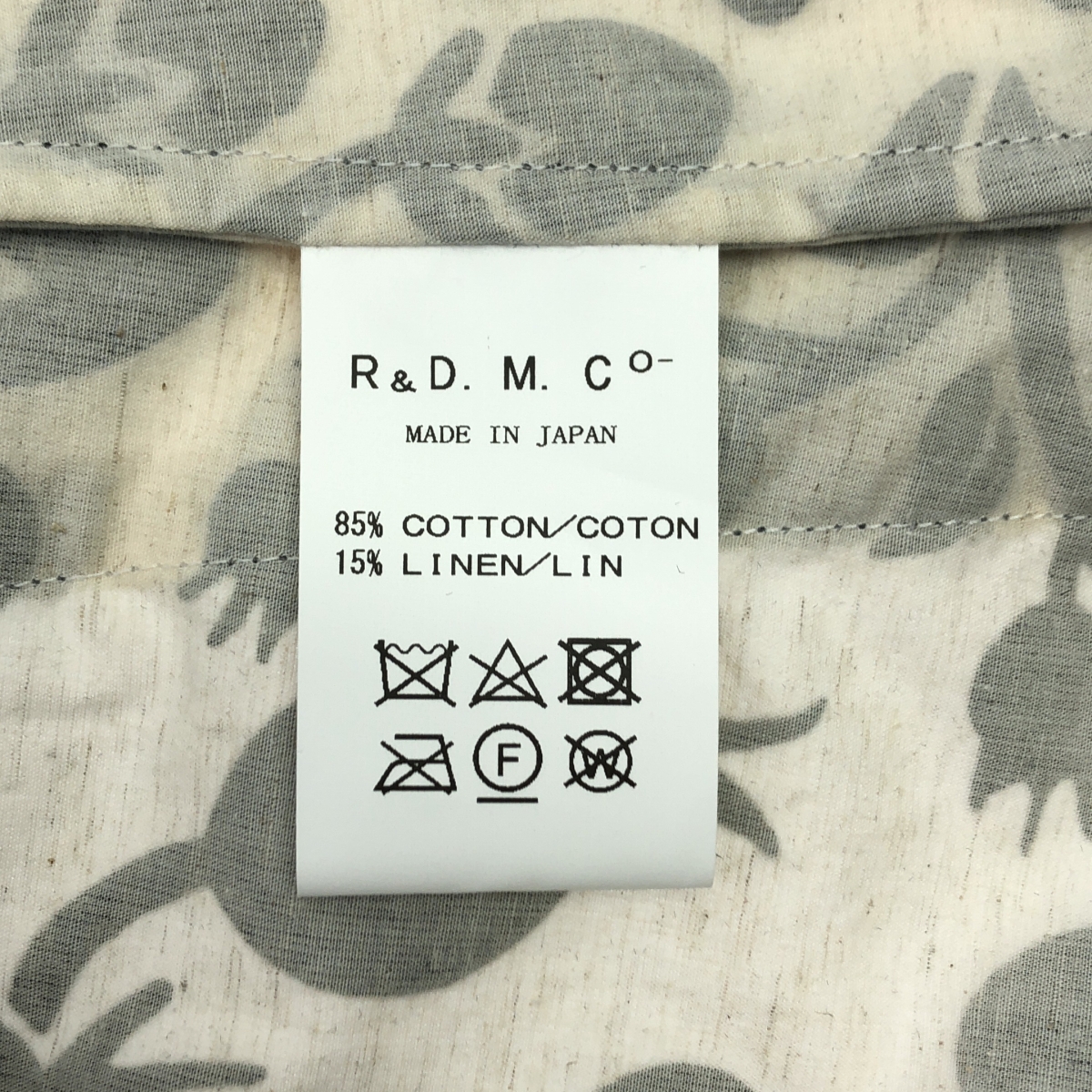 R & D.M.Co- / オールドマンズテーラー FLOCKY BIG WILD BERRY STRING SKIRT フロッキー ビッグ ワイルドベリー ストリング スカート