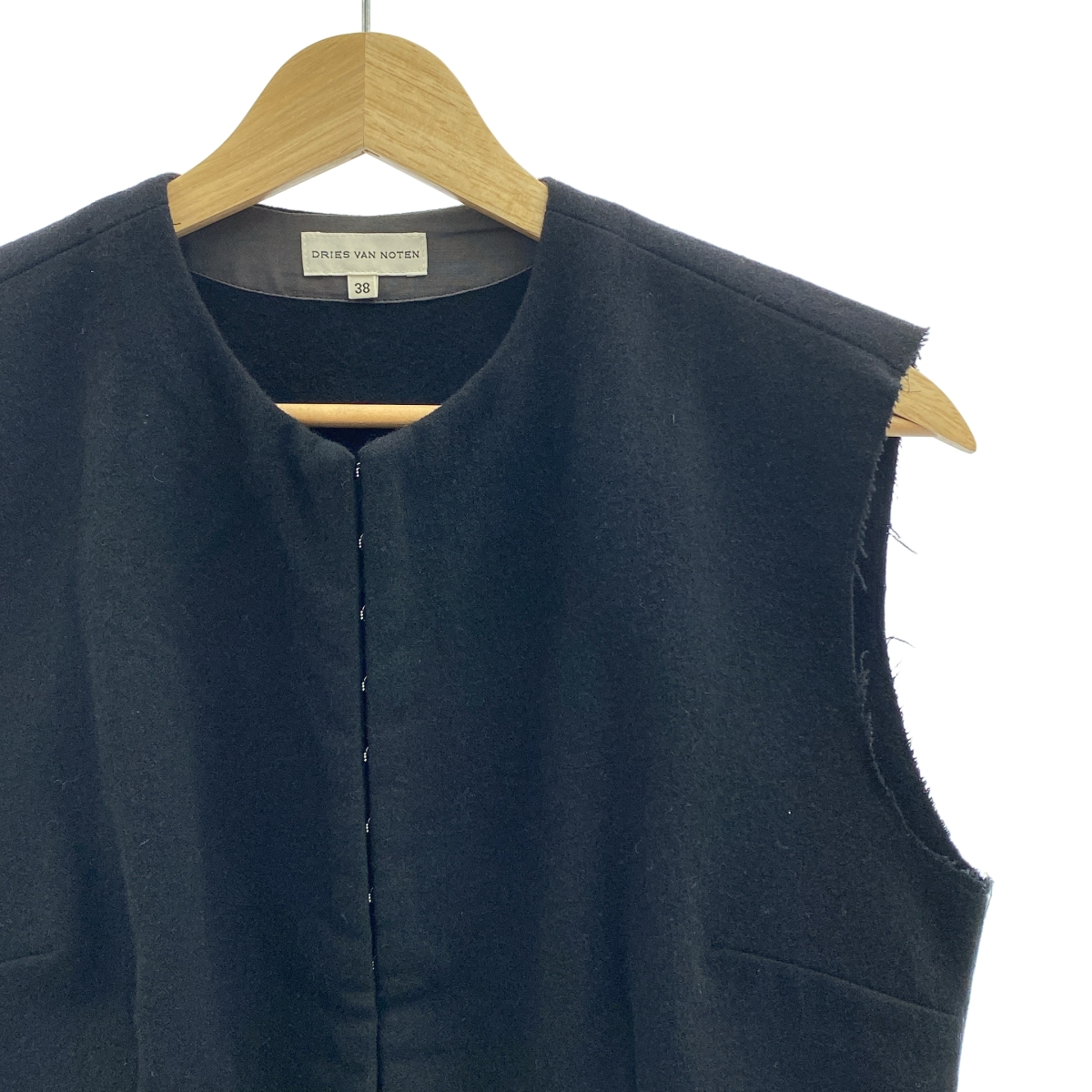 DRIES VAN NOTEN / ドリスヴァンノッテン ウール カットオフ インナーベスト