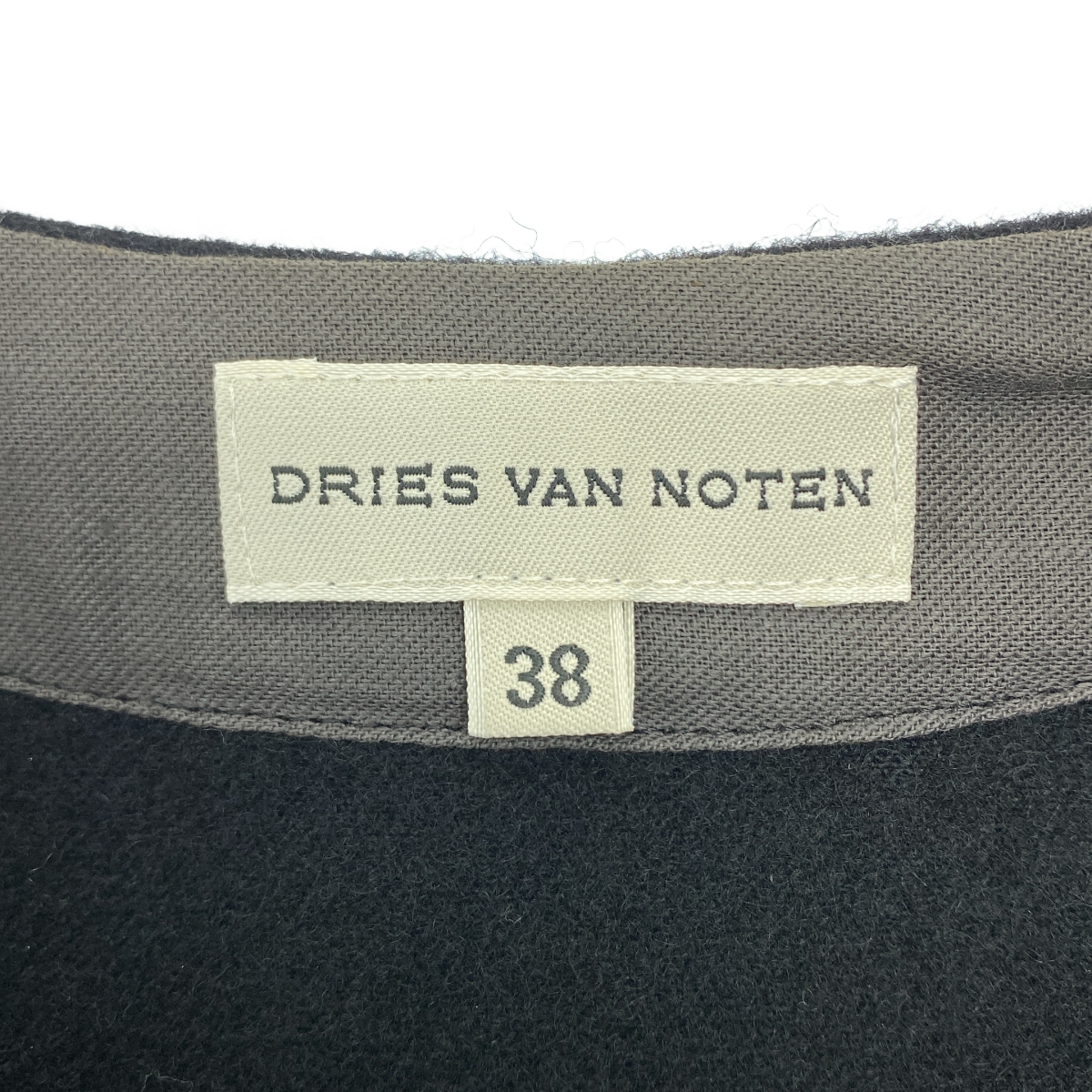 DRIES VAN NOTEN / ドリスヴァンノッテン ウール カットオフ インナーベスト