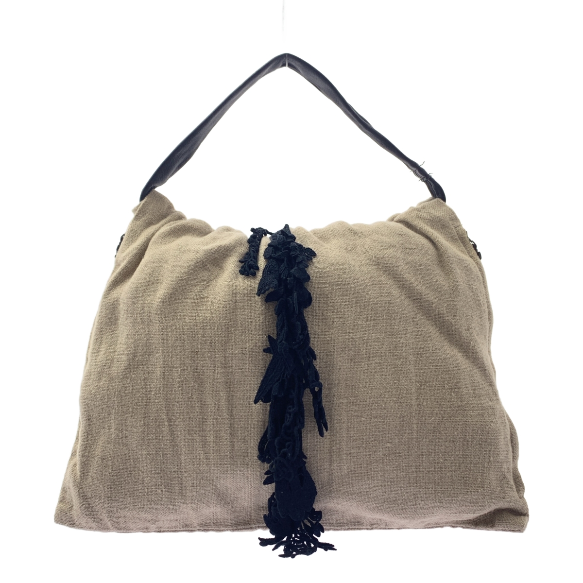 mina perhonen / ミナペルホネン forest parade / フォレストパレード エンブロイダリー レザーハンドル バッグ