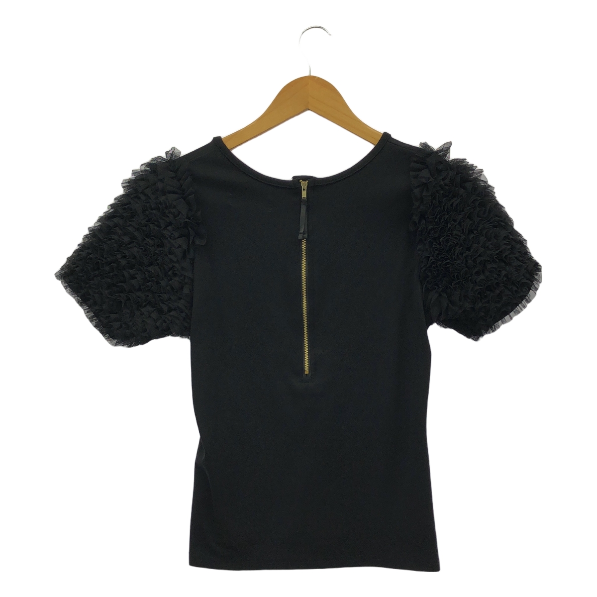 JENNE / ジェンヌ 袖ボリュームチュールＴシャツ