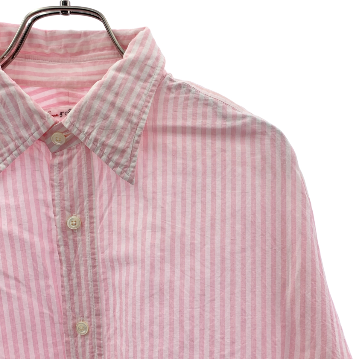 NICENESS / ナイスネス × Salvatore Piccolo / PISANO リネン コットン ストライプシャツ