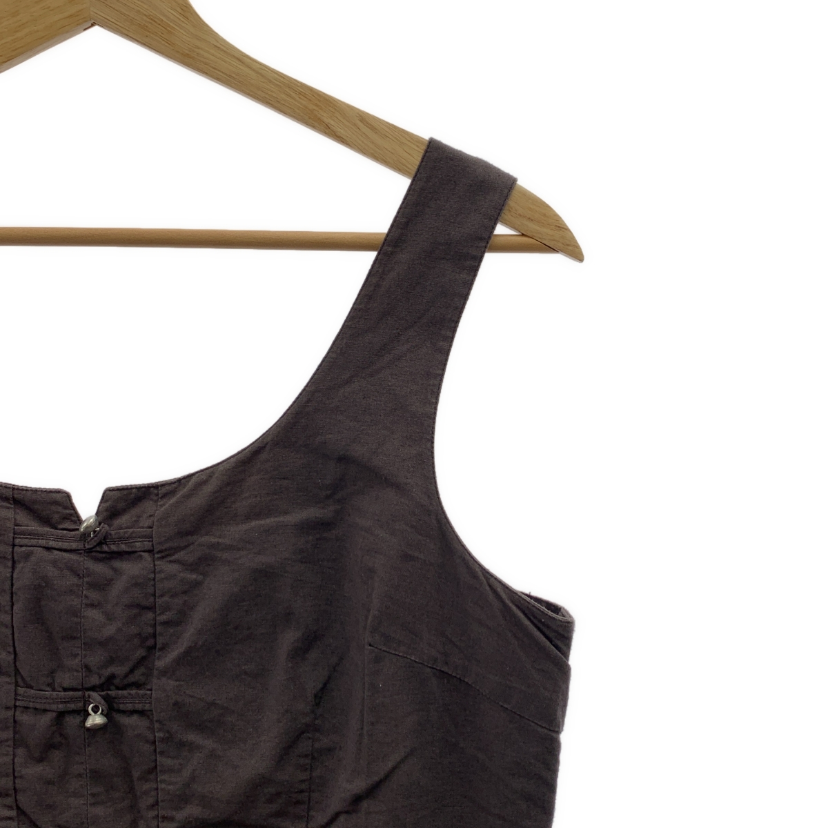 sara mallika / サラマリカ コットン リネン ノースリーブ ワンピース