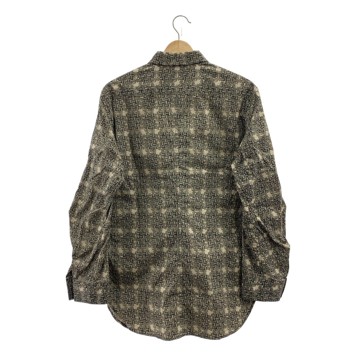 Nemeth / ネメス rope pattern regular collar shirt ロープ柄 シャツ