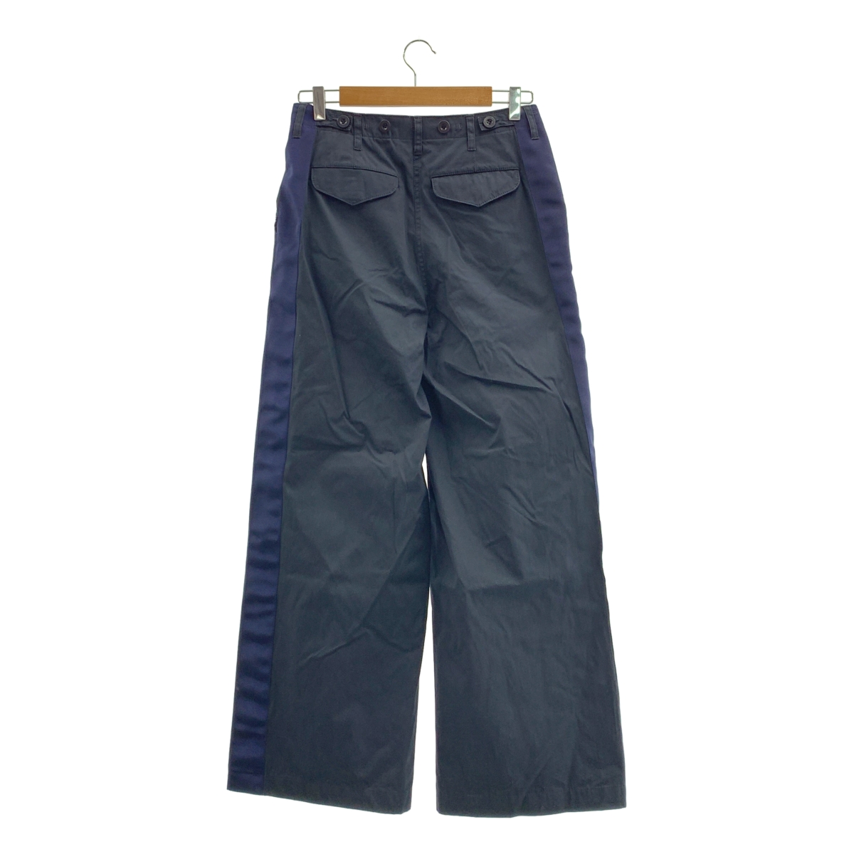 sacai luck / サカイラック サイドライン ワイド パンツ