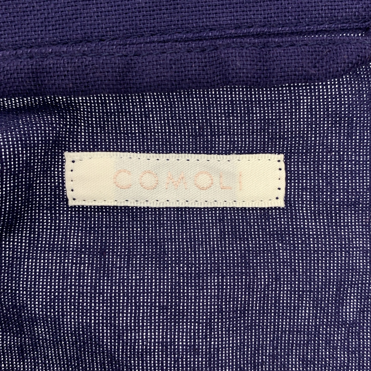 COMOLI / コモリ 空紡オックスシャツジャケット / X01-01025